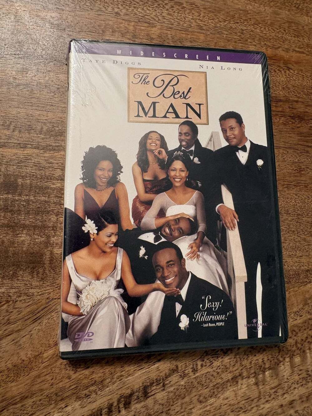 The Best Man DVD Widescreen Taye Diggs Nia Long R Comedy Universal New Sealed
